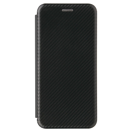 For Huawei P50 Pro Carbon Fiber Texture Horizontal Flip TPU + PC + PU Leather Case with Card Slot(Black) - Huawei Cases by buy2fix | Online Shopping UK | buy2fix