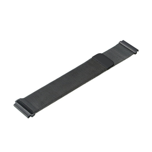 20mm Milanese Stainless Steel Replacement Watchband for Amazfit GTS / Amazfit GTS 2(Black) - Watch Bands by buy2fix | Online Shopping UK | buy2fix