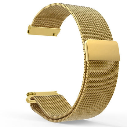 20mm Milanese Stainless Steel Replacement Watchband for Amazfit GTS / Amazfit GTS 2(Gold) - Watch Bands by buy2fix | Online Shopping UK | buy2fix