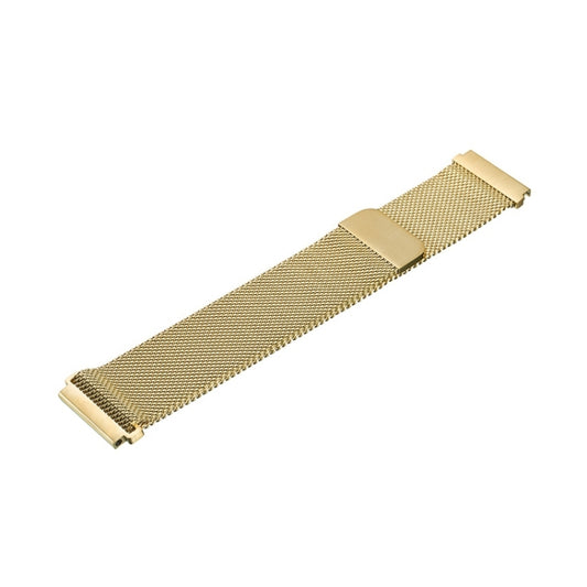 20mm Milanese Stainless Steel Replacement Watchband for Amazfit GTS / Amazfit GTS 2(Gold) - Watch Bands by buy2fix | Online Shopping UK | buy2fix