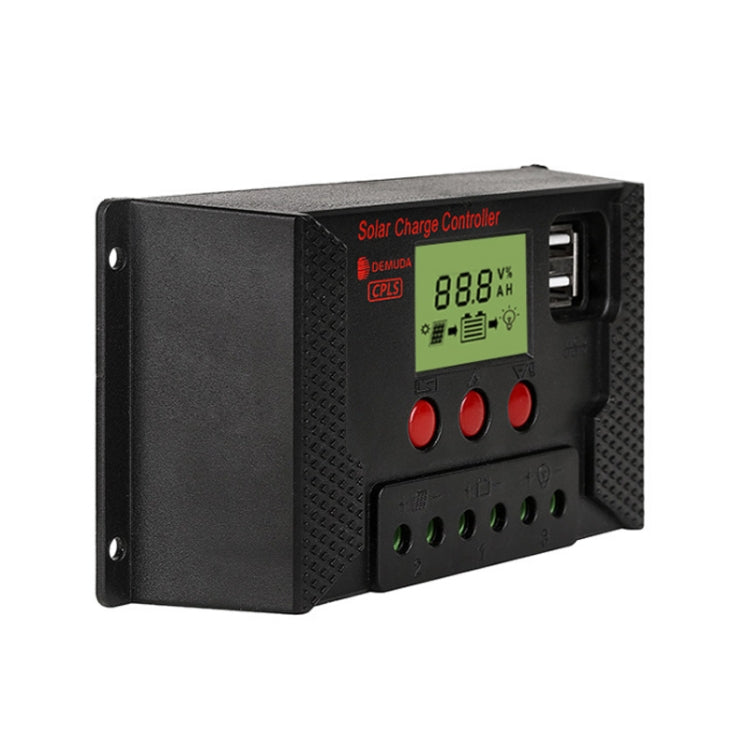 PWM Solar Controller 12V / 24V Lithium Battery Charging Photovoltaic Panel Charging Street Light Controller with Dual USB Output, Model:CPLS-30A - Others by buy2fix | Online Shopping UK | buy2fix