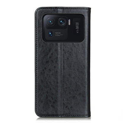 For Xiaomi Mi 11 Ultra Magnetic Crazy Horse Texture Horizontal Flip Leather Case with Holder & Card Slots & Wallet(Black) - Xiaomi Cases by buy2fix | Online Shopping UK | buy2fix