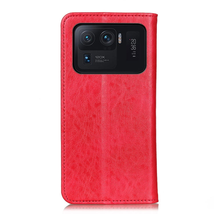 For Xiaomi Mi 11 Ultra Magnetic Crazy Horse Texture Horizontal Flip Leather Case with Holder & Card Slots & Wallet(Red) - Xiaomi Cases by buy2fix | Online Shopping UK | buy2fix