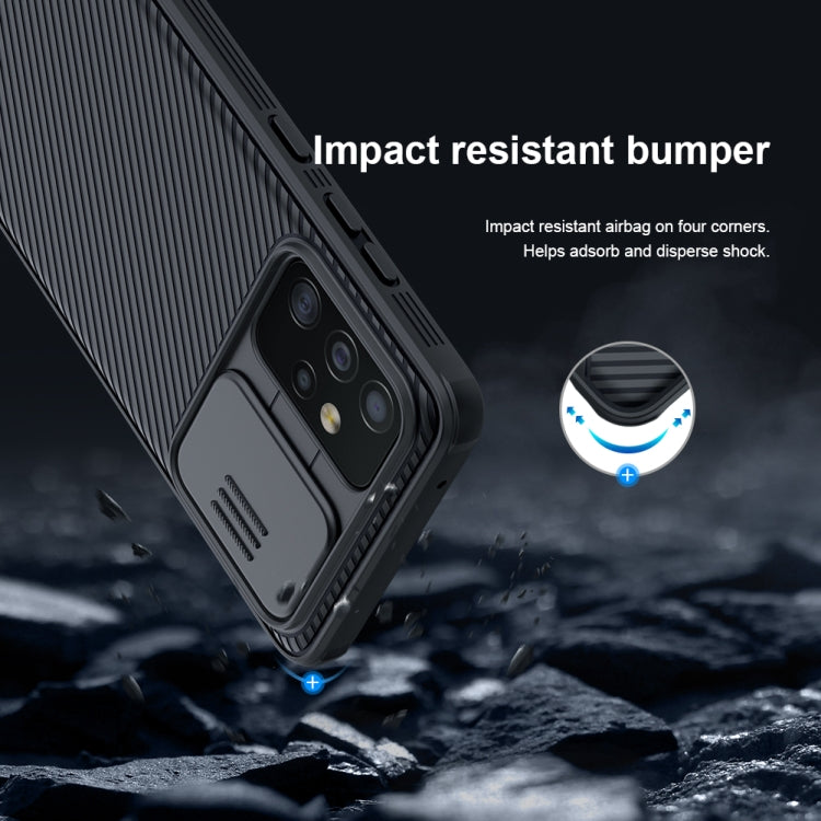 For Samsung Galaxy A52 5G NILLKIN CamShield Pro Series PC Full Coverage Dust-proof Scratch Resistant Mobile Phone Case(Black) - Galaxy Phone Cases by NILLKIN | Online Shopping UK | buy2fix