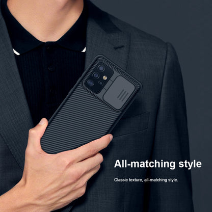 For Samsung Galaxy A52 5G NILLKIN CamShield Pro Series PC Full Coverage Dust-proof Scratch Resistant Mobile Phone Case(Black) - Galaxy Phone Cases by NILLKIN | Online Shopping UK | buy2fix