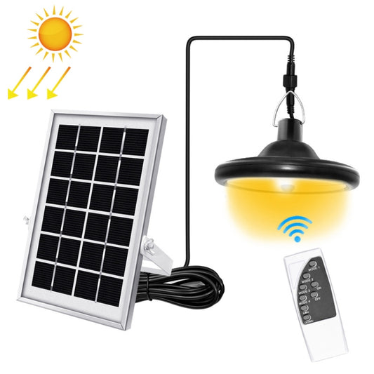 Smart Induction 56LEDs Solar Light Indoor and Outdoor Garden Garage LED Lamp, Light Color:Warm Light(Black) - Solar Lights by buy2fix | Online Shopping UK | buy2fix