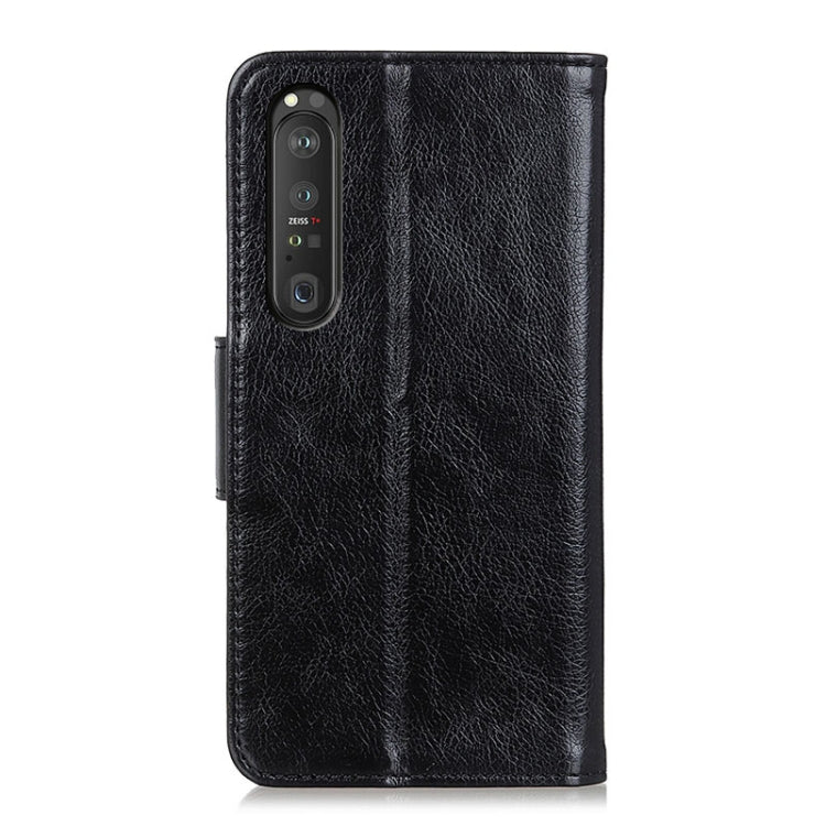 For Sony Xperia 1 III Nappa Texture Horizontal Flip Leather Case with Holder & Card Slots & Wallet(Black) by buy2fix