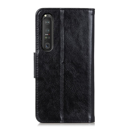 For Sony Xperia 1 III Nappa Texture Horizontal Flip Leather Case with Holder & Card Slots & Wallet(Black) by buy2fix