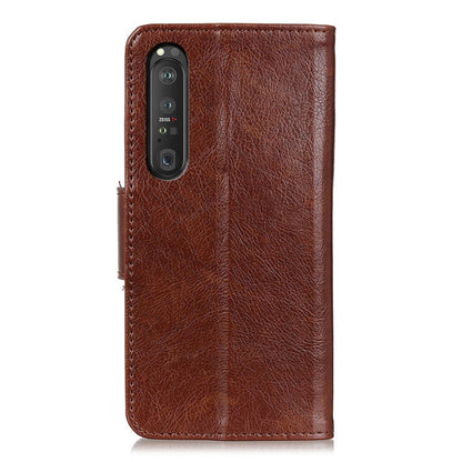 For Sony Xperia 1 III Nappa Texture Horizontal Flip Leather Case with Holder & Card Slots & Wallet(Brown) by buy2fix