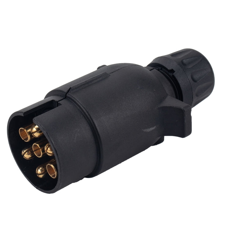 A4060 12V 7Pin EU Plug Socket Wiring Connector Adapter Plug Socket for Trailer - Terminal connectors by buy2fix | Online Shopping UK | buy2fix