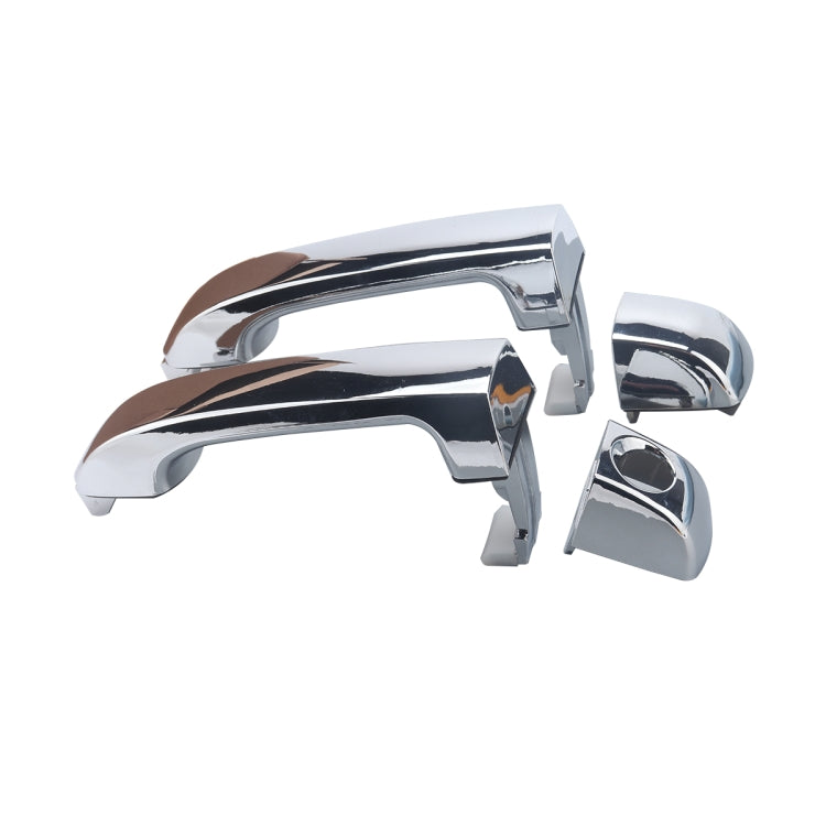 4 PCS A5199 Car Electroplating Outside Door Handle 82651/82662-3J010 for Hyundai Veracruz 2007-2012 - Door Handles by buy2fix | Online Shopping UK | buy2fix