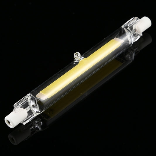 R7S 220V 15W 189mm COB LED Bulb Glass Tube Replacement Halogen Lamp Spot Light, Natural White Light - LED Blubs & Tubes by buy2fix | Online Shopping UK | buy2fix
