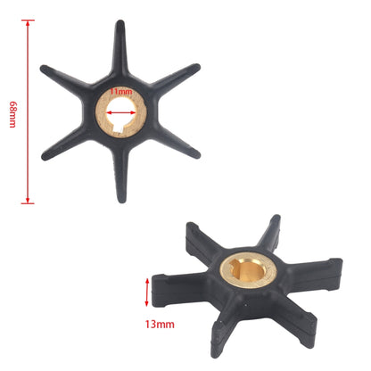 A5257 Water Pump Rubber Impeller 277181 for Johnson Evinrude - Others by buy2fix | Online Shopping UK | buy2fix
