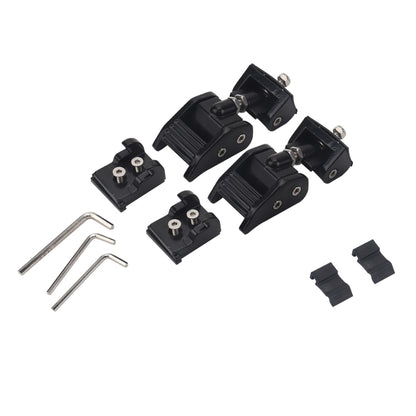 A5314 Car Hood Lock Kit for Jeep Wrangler JK Unlimited 2007-2017 - Locks & Hasps by buy2fix | Online Shopping UK | buy2fix