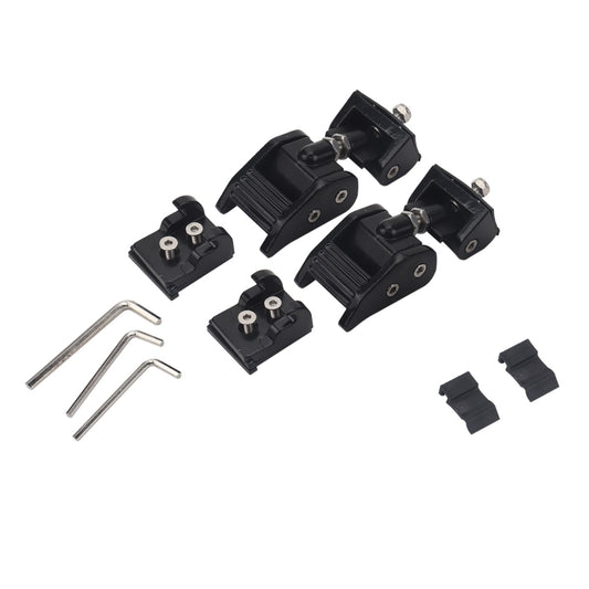 A5314 Car Hood Lock Kit for Jeep Wrangler JK Unlimited 2007-2017 - Locks & Hasps by buy2fix | Online Shopping UK | buy2fix