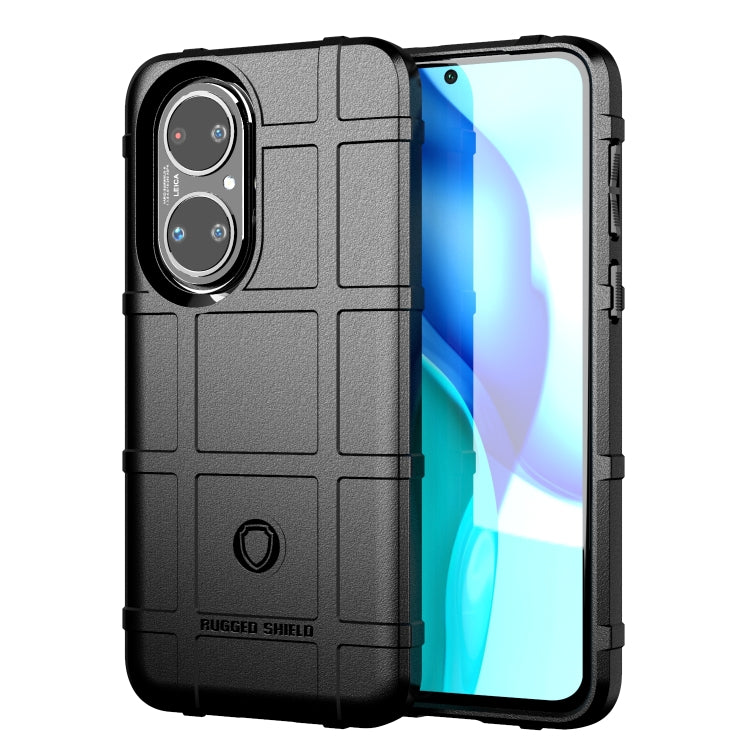 For Huawei P50 Full Coverage Shockproof TPU Case(Black) - Huawei Cases by buy2fix | Online Shopping UK | buy2fix