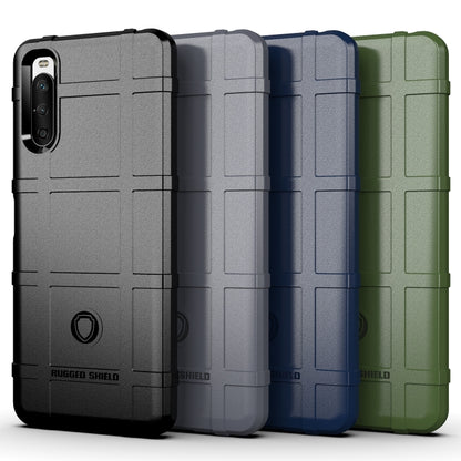 For Sony Xperia 10 III Full Coverage Shockproof TPU Case(Green) by buy2fix