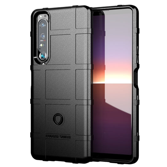 For Sony Xperia 1 III Full Coverage Shockproof TPU Case(Black) - Sony Cases by buy2fix | Online Shopping UK | buy2fix