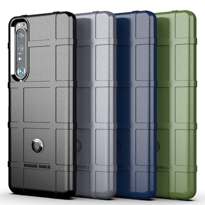 For Sony Xperia 1 III Full Coverage Shockproof TPU Case(Grey) by buy2fix