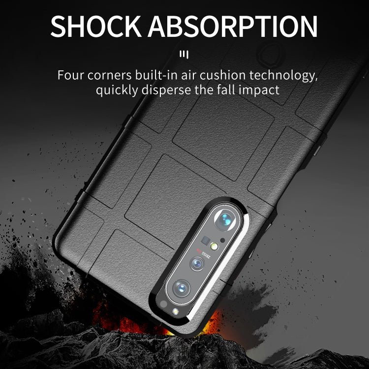 For Sony Xperia 1 III Full Coverage Shockproof TPU Case(Blue) by buy2fix