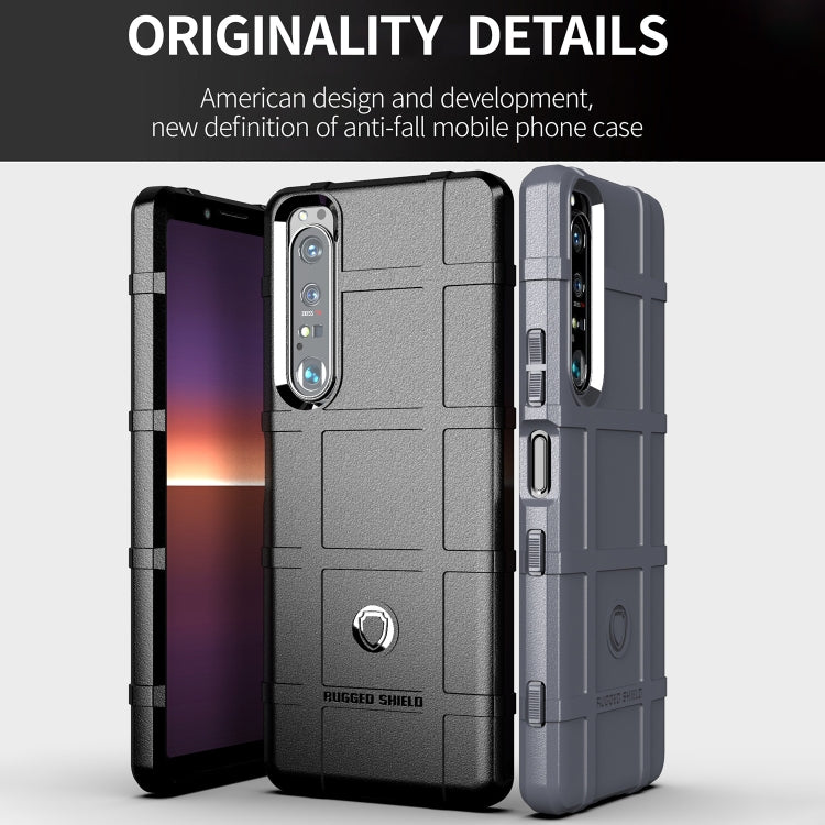 For Sony Xperia 1 III Full Coverage Shockproof TPU Case(Green) by buy2fix