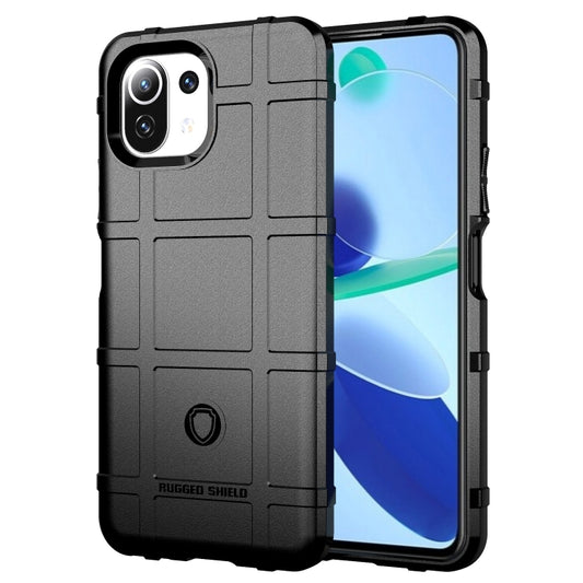 For Xiaomi Mi 11 Lite Full Coverage Shockproof TPU Case(Black) - Xiaomi Cases by buy2fix | Online Shopping UK | buy2fix