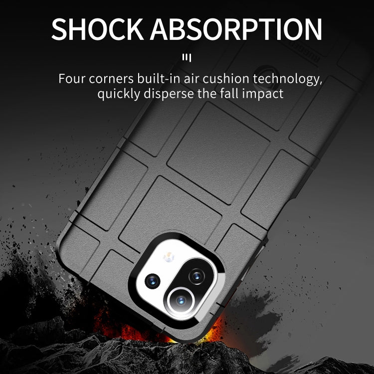 For Xiaomi Mi 11 Lite Full Coverage Shockproof TPU Case(Black) - Xiaomi Cases by buy2fix | Online Shopping UK | buy2fix