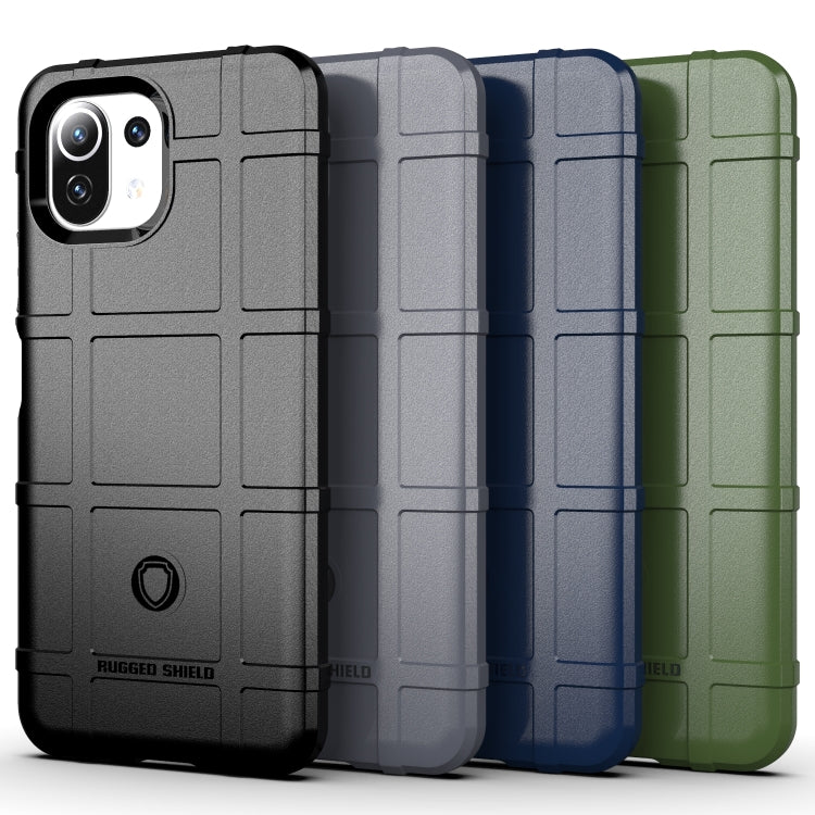 For Xiaomi Mi 11 Lite Full Coverage Shockproof TPU Case(Grey) - Xiaomi Cases by buy2fix | Online Shopping UK | buy2fix