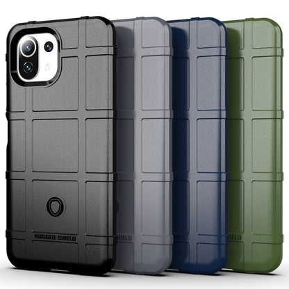 For Xiaomi Mi 11 Lite Full Coverage Shockproof TPU Case(Blue) - Xiaomi Cases by buy2fix | Online Shopping UK | buy2fix