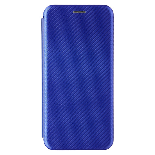 For OPPO Realme GT 5G Carbon Fiber Texture Horizontal Flip TPU + PC + PU Leather Case with Card Slot(Blue) - Realme Cases by buy2fix | Online Shopping UK | buy2fix