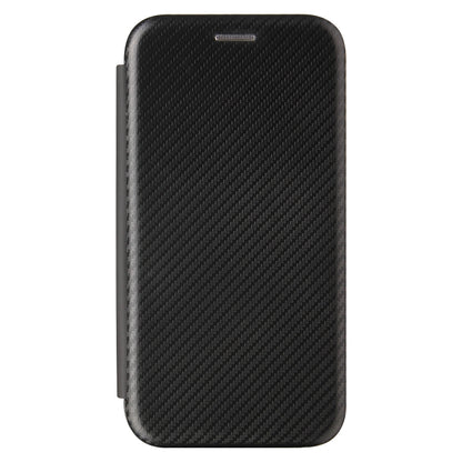 For Oukitel C22 Carbon Fiber Texture Horizontal Flip TPU + PC + PU Leather Case with Card Slot(Black) - More Brand by buy2fix | Online Shopping UK | buy2fix