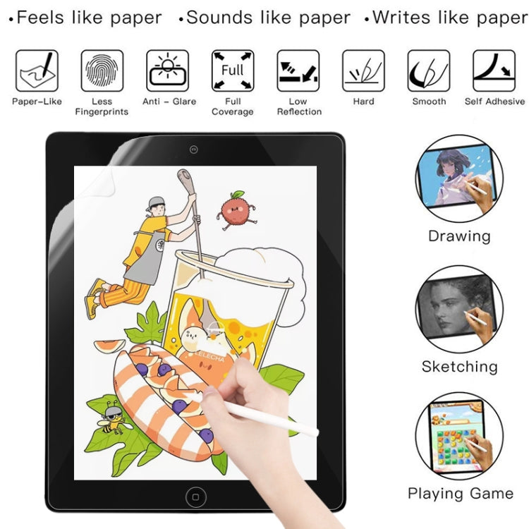Matte Paperfeel Screen Protector For iPad 4 / 3 / 2 9.7 inch - Front Protector by buy2fix | Online Shopping UK | buy2fix