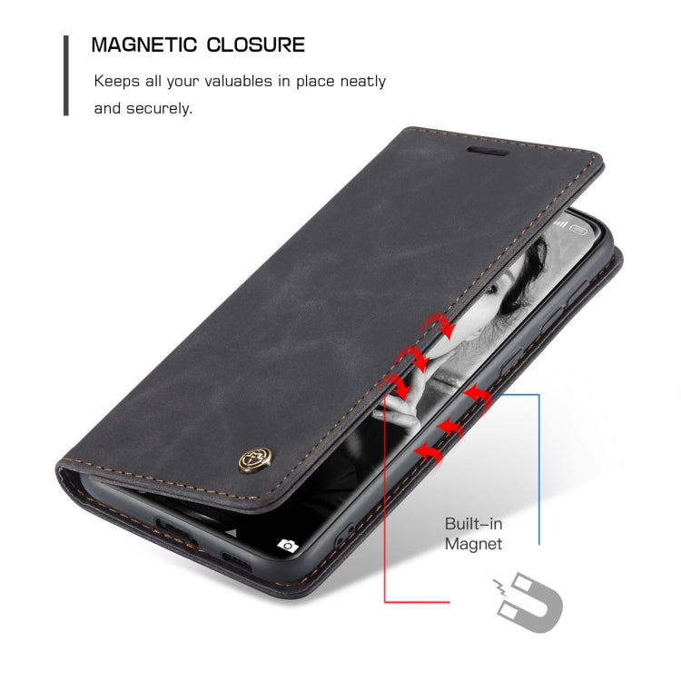 For Xiaomi Mi 11 CaseMe 013 Multifunctional Horizontal Flip Leather Case with Holder & Card Slot & Wallet(Black) - Xiaomi Cases by CaseMe | Online Shopping UK | buy2fix