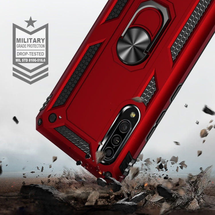 For Galaxy A90 5G Armor Shockproof TPU + PC Protective Case with 360 Degree Rotation Holder(Black) - Galaxy Phone Cases by buy2fix | Online Shopping UK | buy2fix