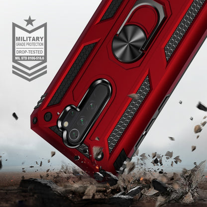 For Xiaomi Redmi Note 8 Pro Armor Shockproof TPU + PC Protective Case with 360 Degree Rotation Holder(Silver) - Xiaomi Cases by buy2fix | Online Shopping UK | buy2fix