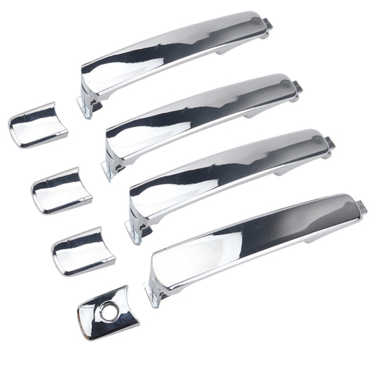 4 PCS A5851 Car Outside Door Handle 80640-CA000/12 for Nissan - Door Handles by buy2fix | Online Shopping UK | buy2fix
