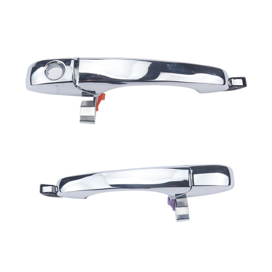 2 PCS A5858 Car Front Outside Door Handle 4589009AH+5065800AH for Chrysler 300 2005-2010 - Door Handles by buy2fix | Online Shopping UK | buy2fix