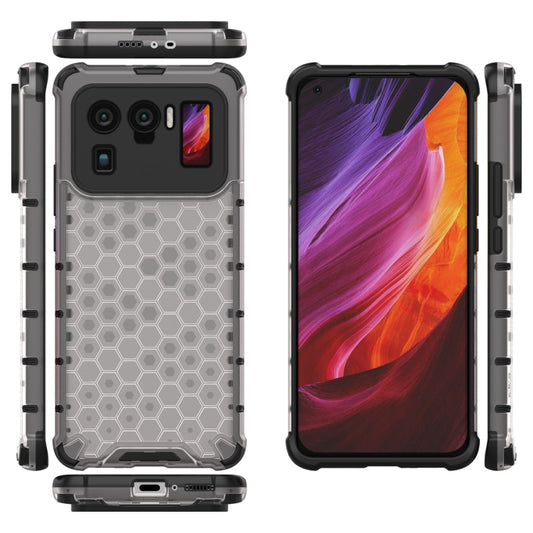 For Xiaomi Mi 11 Ultra Shockproof Honeycomb PC + TPU Case(White) - Xiaomi Cases by buy2fix | Online Shopping UK | buy2fix