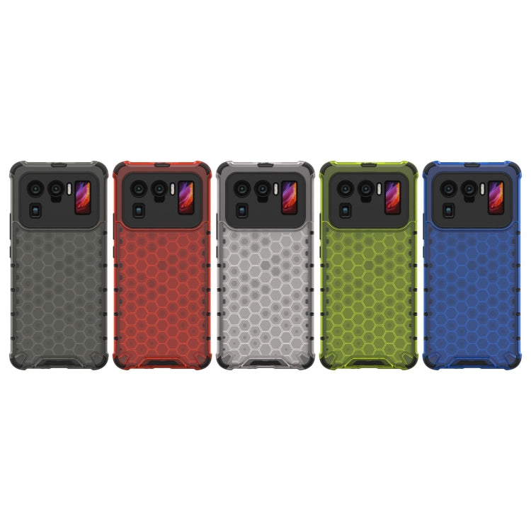For Xiaomi Mi 11 Ultra Shockproof Honeycomb PC + TPU Case(White) - Xiaomi Cases by buy2fix | Online Shopping UK | buy2fix