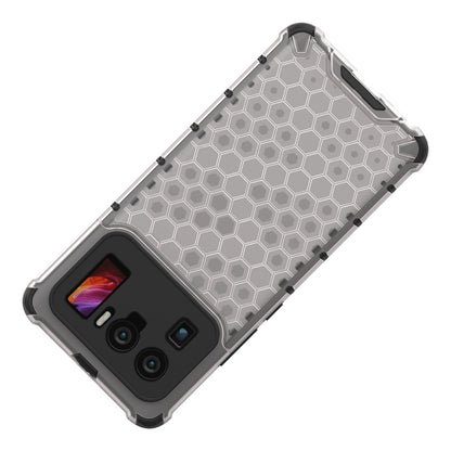 For Xiaomi Mi 11 Ultra Shockproof Honeycomb PC + TPU Case(Black) by buy2fix
