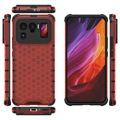 For Xiaomi Mi 11 Ultra Shockproof Honeycomb PC + TPU Case(Red) - Xiaomi Cases by buy2fix | Online Shopping UK | buy2fix