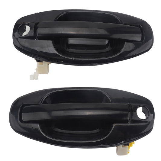 2 PCS A5873 Car Front Outside Door Handle 8265/6026000 for Hyundai Santa Fe 2001-2006 - Door Handles by buy2fix | Online Shopping UK | buy2fix