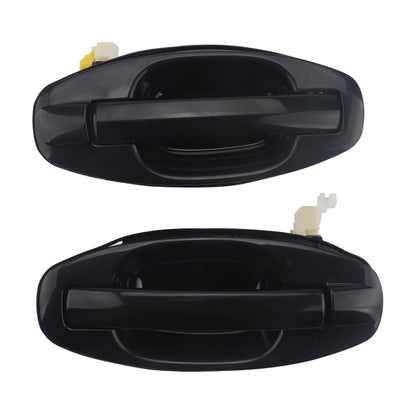 2 PCS A5874 Car Rear Outside Door Handle 8365/6026000 for Hyundai Santa Fe 2001-2006 - Door Handles by buy2fix | Online Shopping UK | buy2fix