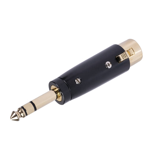 LZ1165G 6.35mm Stereo Male to XRL Female Audio Adapter Microphone Stereo Speaker Connector - Microphone Audio Cable & Connector by buy2fix | Online Shopping UK | buy2fix