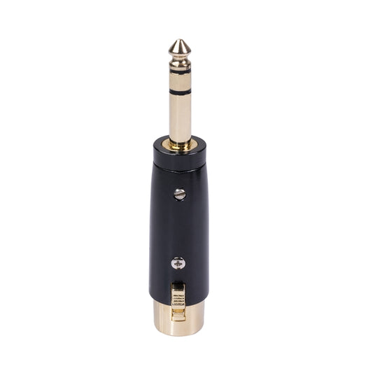 LZ1165G 6.35mm Stereo Male to XRL Female Audio Adapter Microphone Stereo Speaker Connector - Microphone Audio Cable & Connector by buy2fix | Online Shopping UK | buy2fix
