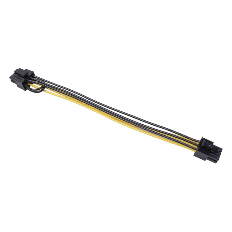 5 PCS 3682 6 Pin Female to 8 Pin Female Graphics Card Power Supply Adapter Cable, Length: 20cm by buy2fix