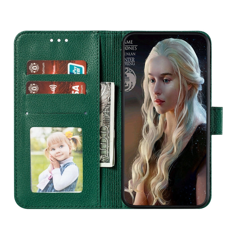 For Huawei Mate 30 Pro Feather Pattern Litchi Texture Horizontal Flip Leather Case with Holder & Wallet & Card Slots(Green) - Huawei Cases by buy2fix | Online Shopping UK | buy2fix