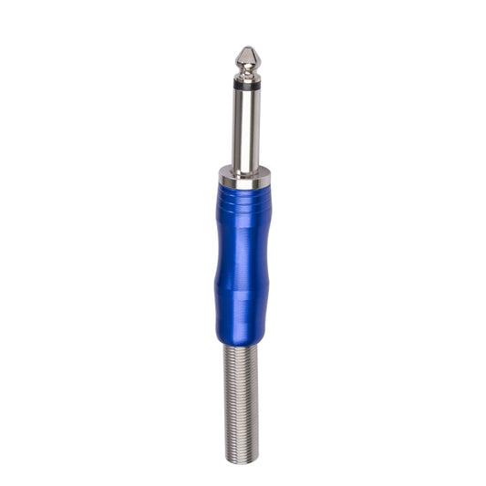 BLS01 DIY Soldering 6.35mm Mono Guitar Audio Cable Plug(Blue) - Microphone Audio Cable & Connector by buy2fix | Online Shopping UK | buy2fix