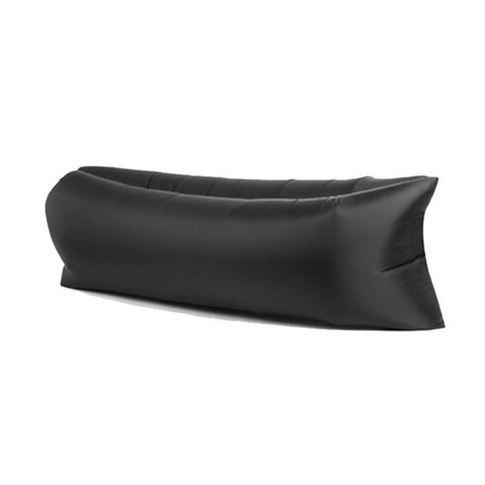 Outdoor Portable Lazy Water Inflatable Sofa Beach Grass Air Bed, Size: 200 x 70cm(Black) - Beach beds by buy2fix | Online Shopping UK | buy2fix