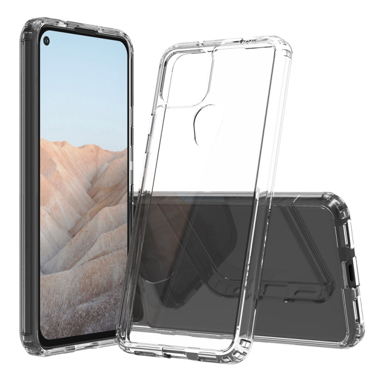 For Google Pixel 5A Shockproof Scratchproof TPU + Acrylic Protective Case(Transparent) - Google Cases by buy2fix | Online Shopping UK | buy2fix